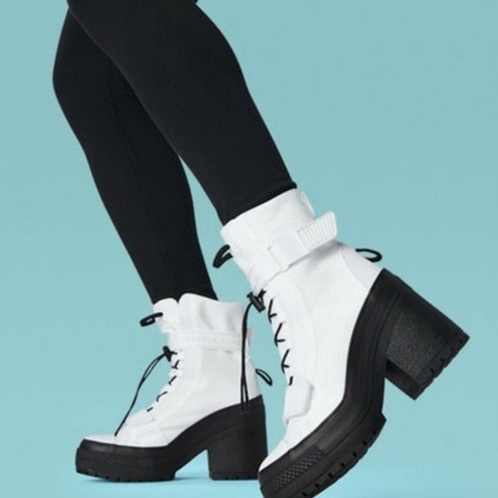 Converse Chuck Taylor Gr8 Platform Sneaker Heeled Boot Size 6.5